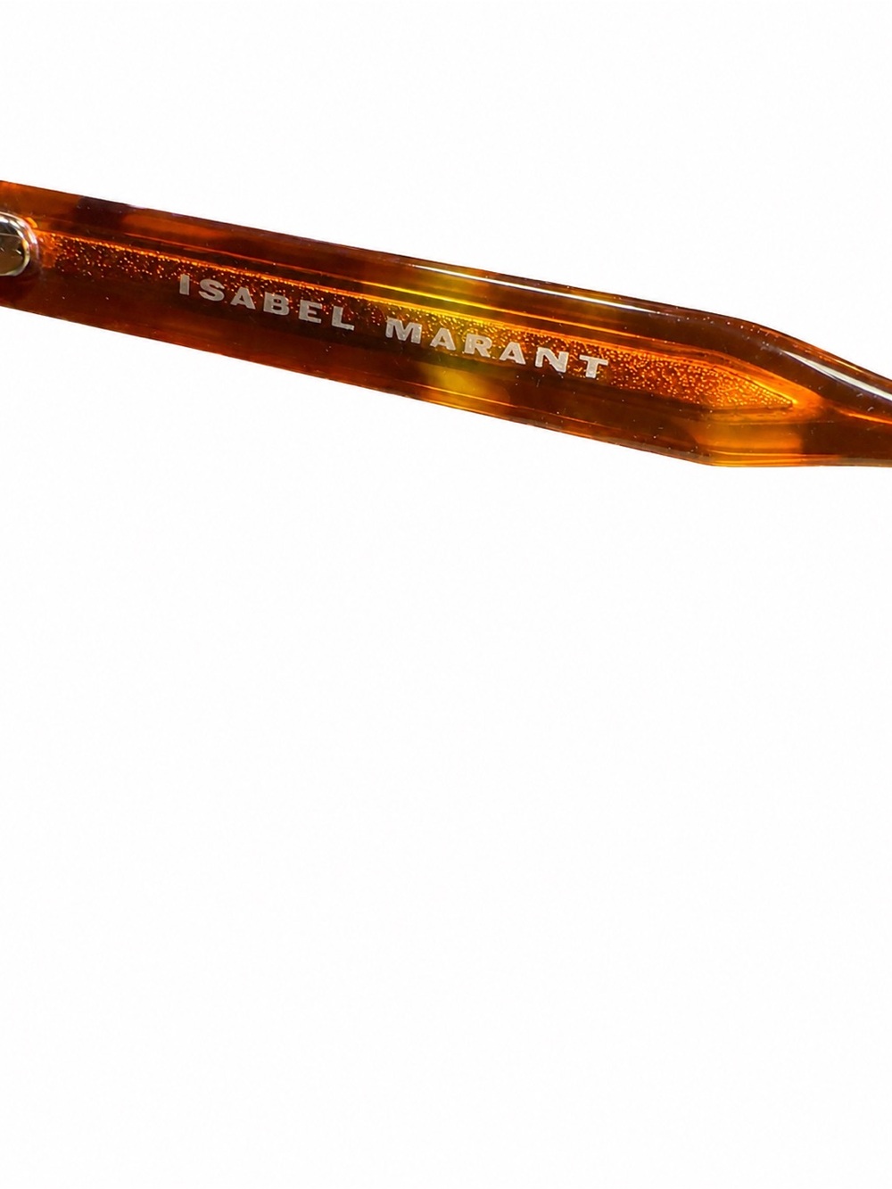 Isabel Marant Tortoiseshell Sunglasses with Black Leather Case - Picture 3 of 3